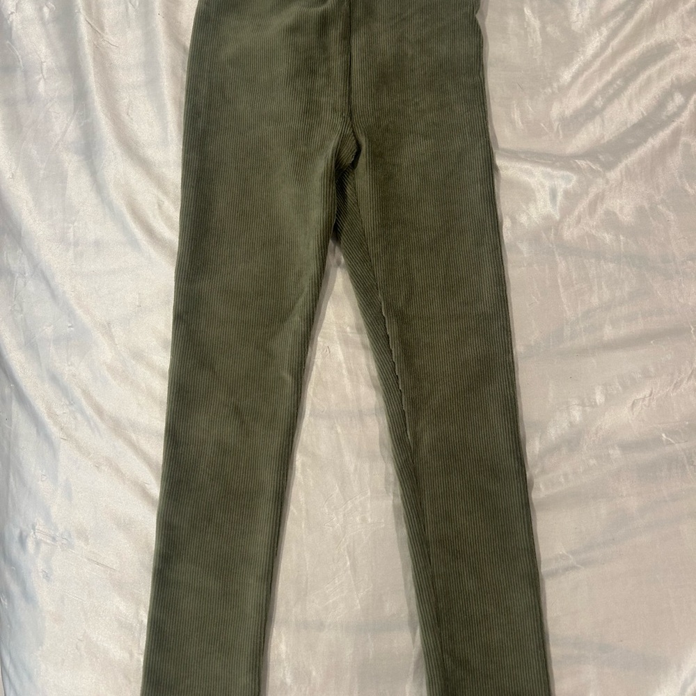 Crewcuts Olive Green Kids Leggings